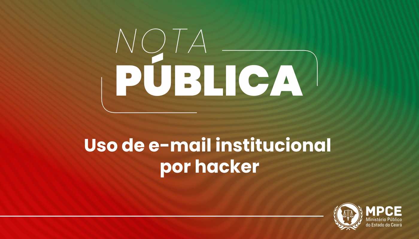 Nota Pública- Uso de e-mail institucional por hacker 