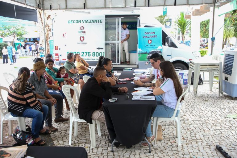 Caravana do MP na Praça dos Eucaliptos em Tianguá