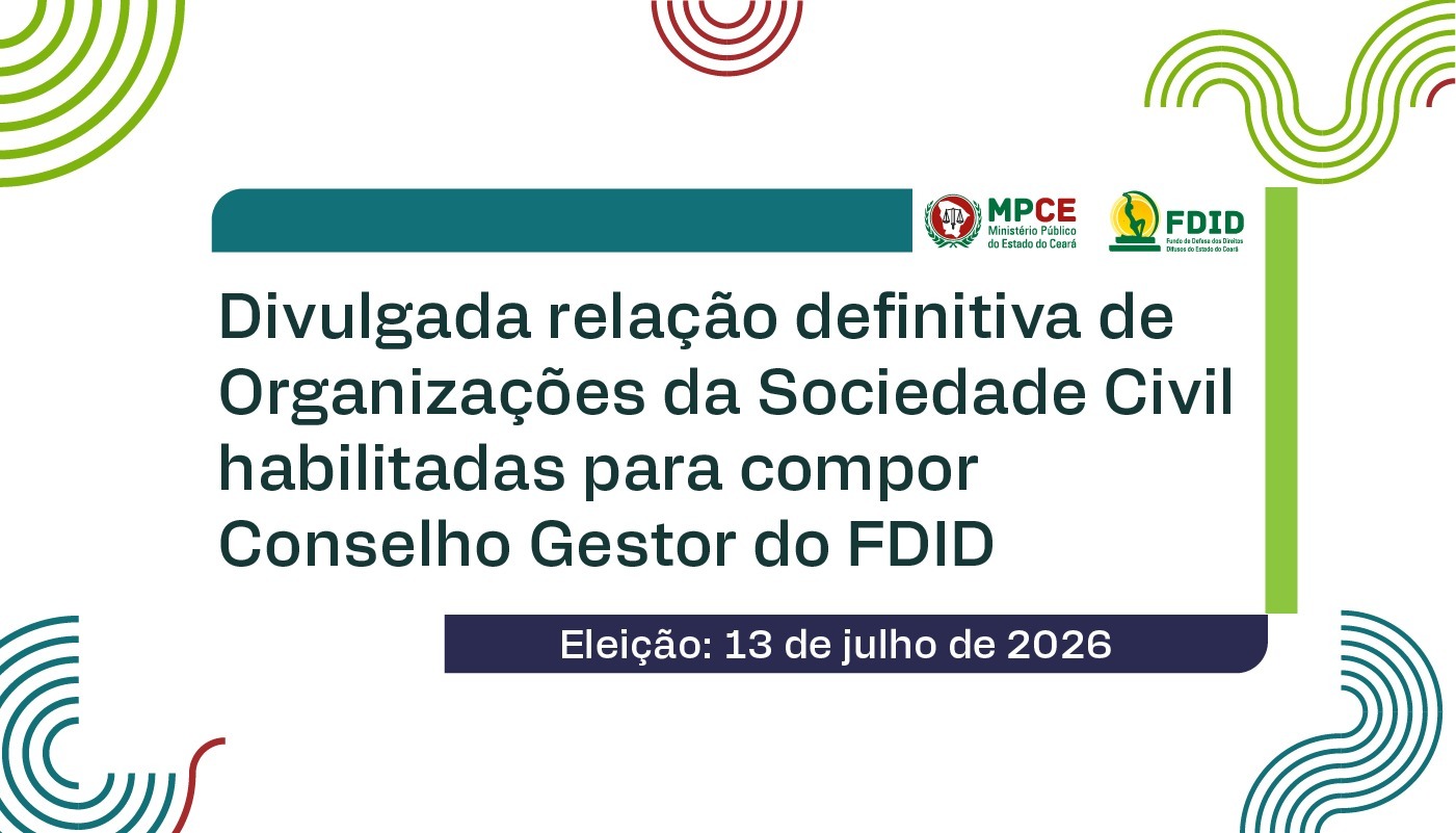 FDID divulga relação definitiva de entidades habilitadas para compor o Conselho Gestor e marca eleição para dia 13 de julho