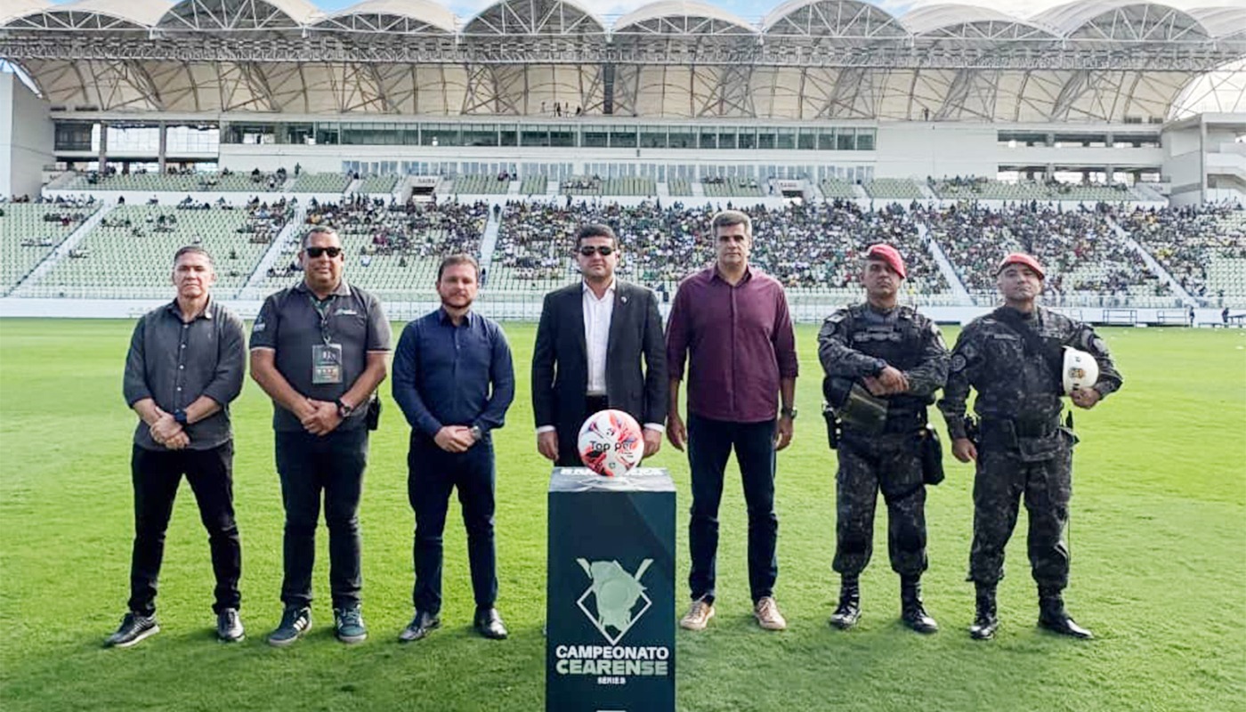 GNCOVE acompanha final da Série B do Campeonato Cearense e monitora ações de segurança na Arena Romeirão, em Juazeiro do Norte