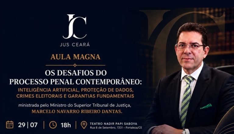 ESMP/Ceaf disponibilizarão 20 vagas para palestra sobre desafios do processo penal contemporâneo proferida por ministro do STJ 