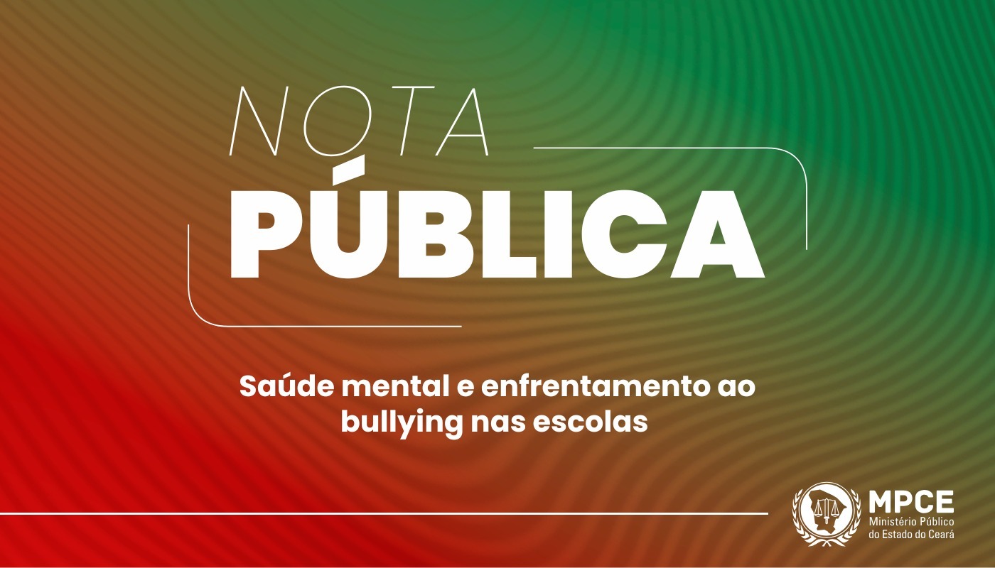 Nota Pública – Saúde mental e enfrentamento ao bullying nas escolas