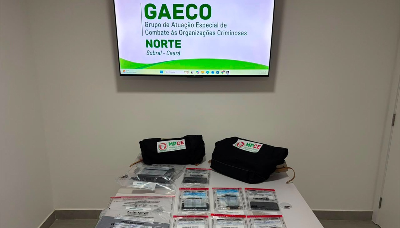 Operação Dominus: MP do Ceará e Polícia Civil deflagram ação conjunta contra organização criminosa com atuação na Região Norte