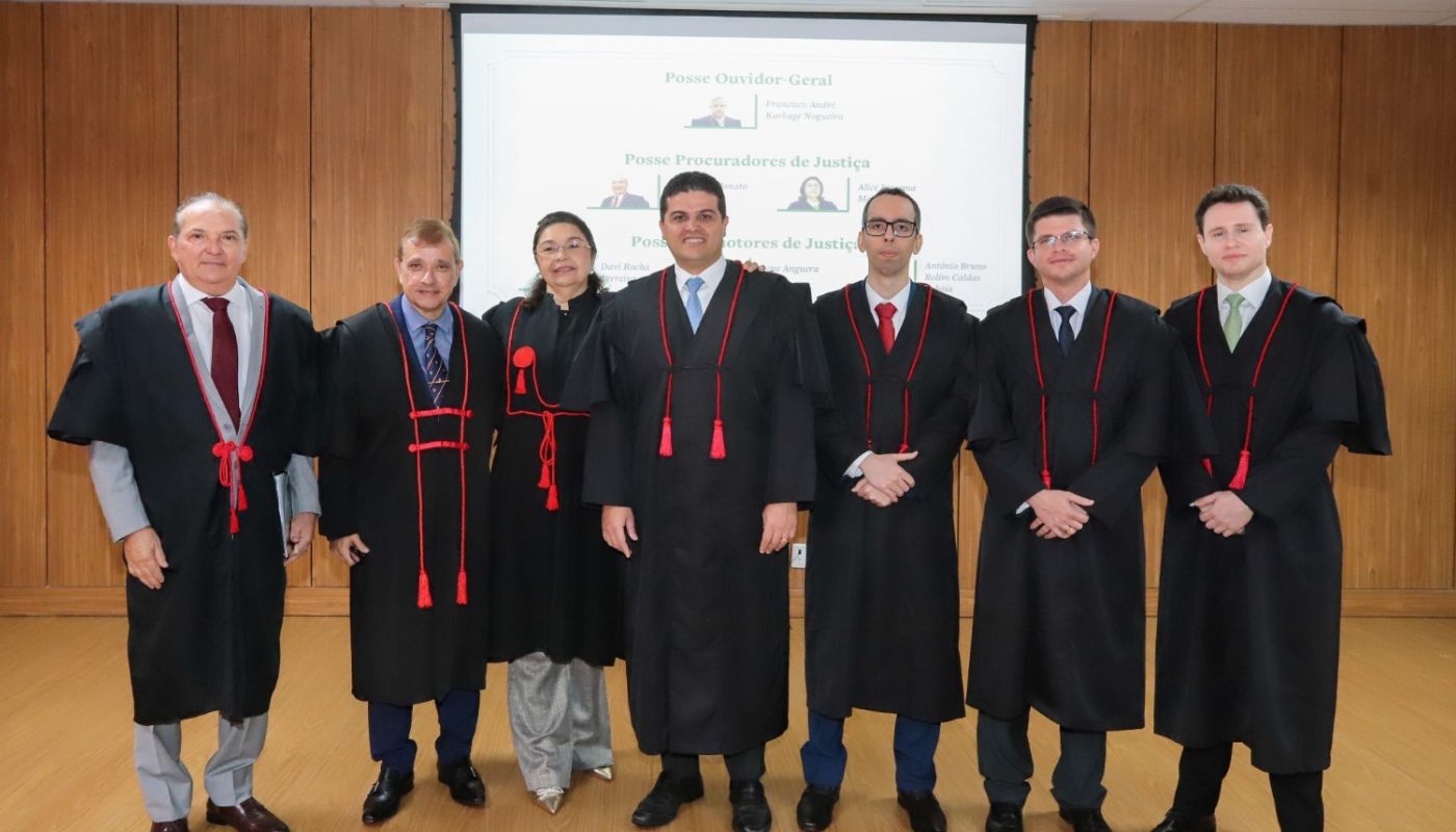 MP do Ceará empossa novos promotores e procuradores de Justiça e ouvidor-geral nesta terça (21)
