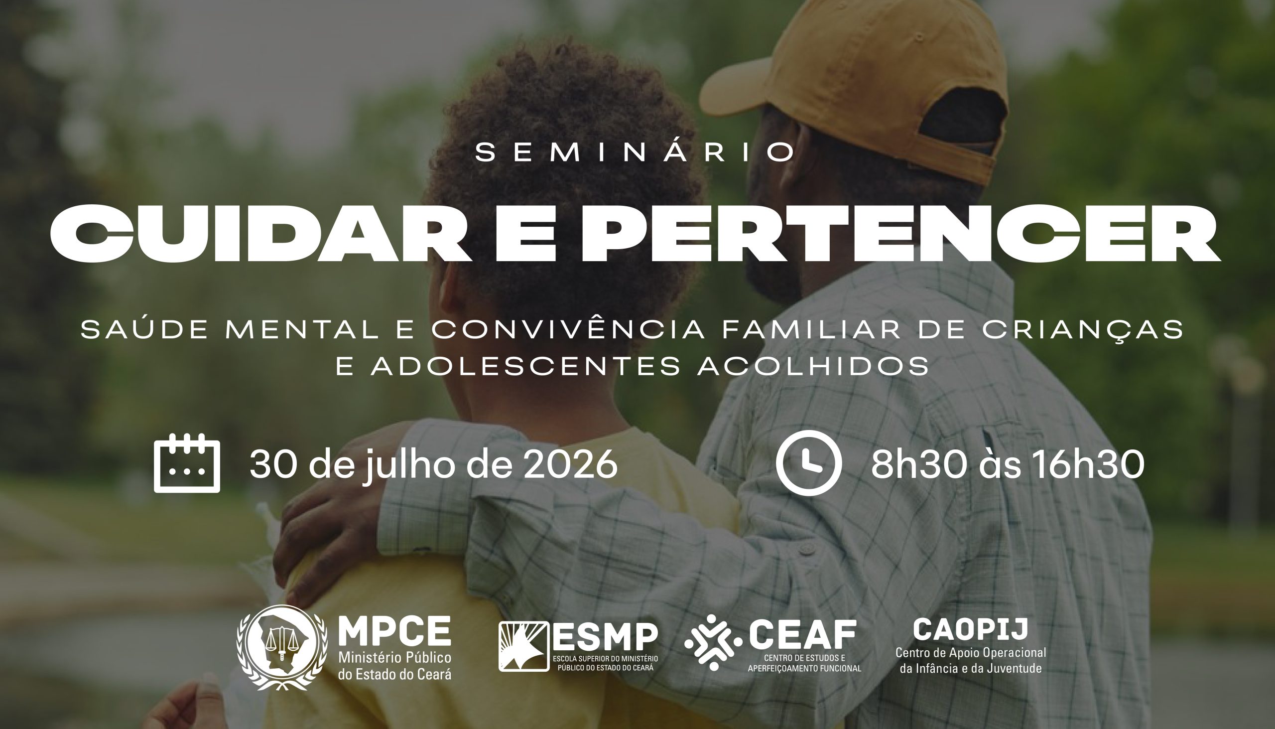 Em comemoração aos 36 anos do ECA, seminário do MP irá discutir saúde mental e convivência familiar de crianças e adolescentes acolhidos