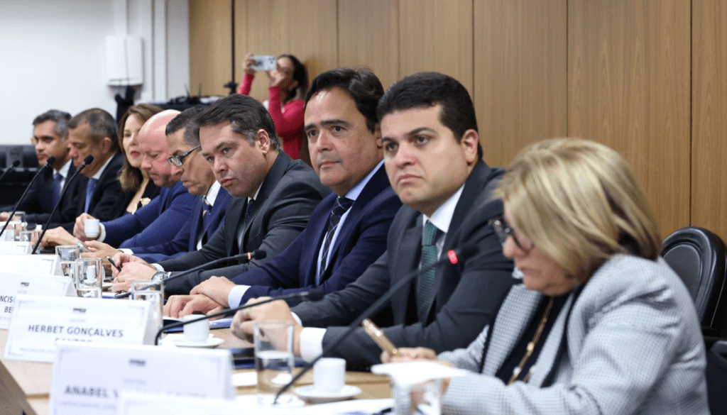 Em Brasília, PGJ Herbet Santos participa de reuniões no STF para debater Lei Antifacção e combate ao crime organizado
