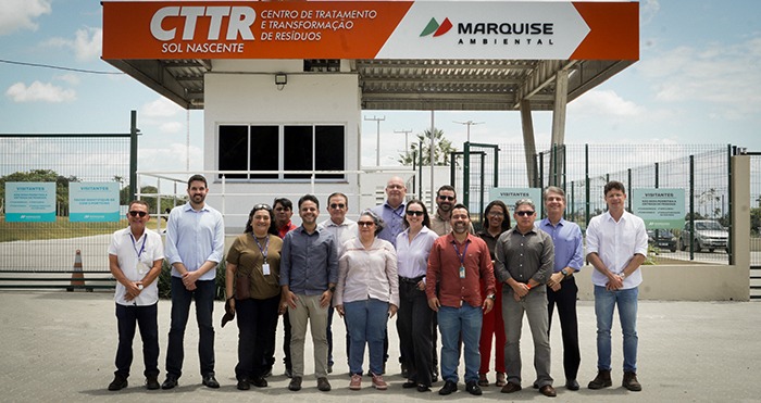 Em visita técnica, MP do Ceará e TCE acompanham operação de aterro sanitário e gestão de resíduos em Aquiraz