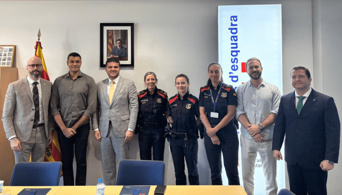 MP do Ceará estreita diálogo e troca experiências com Polícia da Catalunha, na Espanha