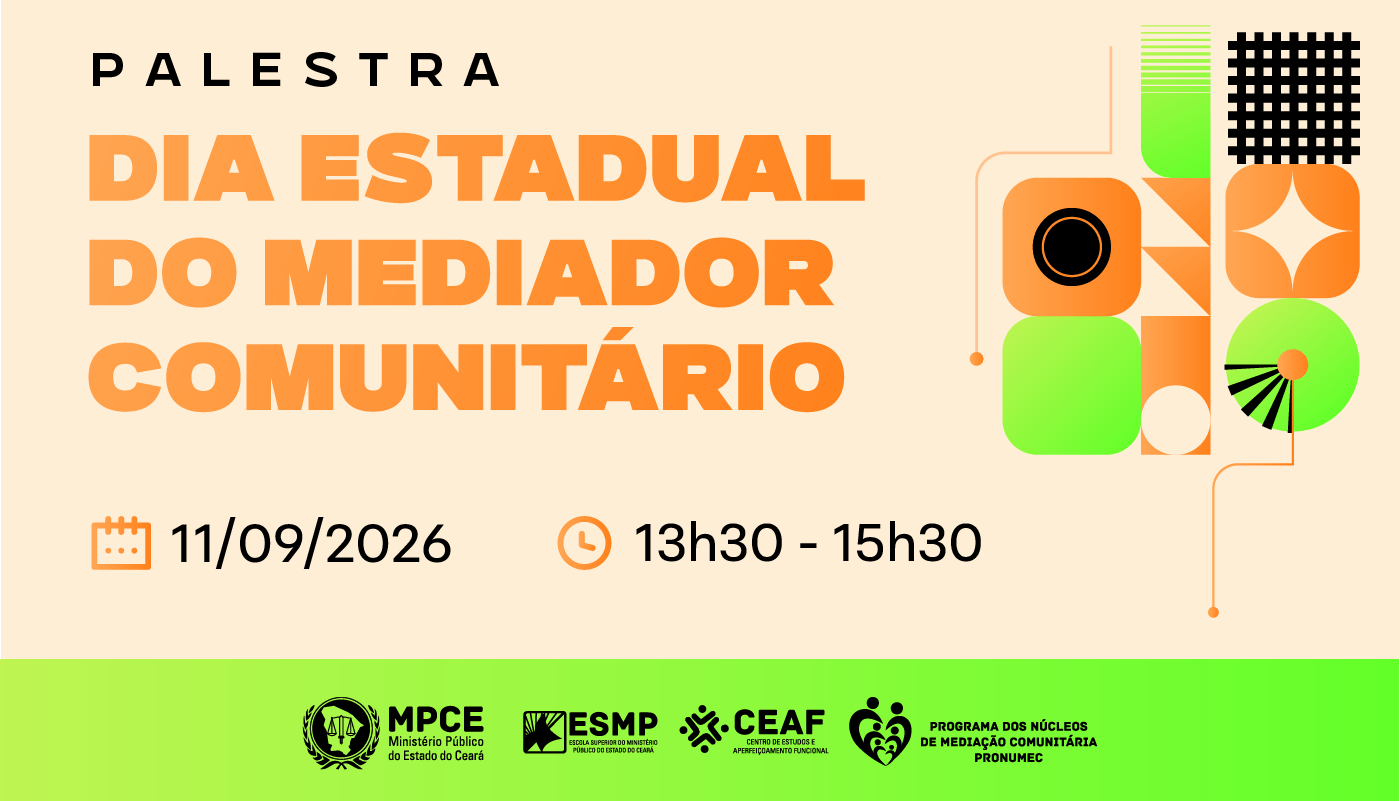 MP do Ceará homenageará trabalho dos mediadores comunitários no dia 11 de setembro