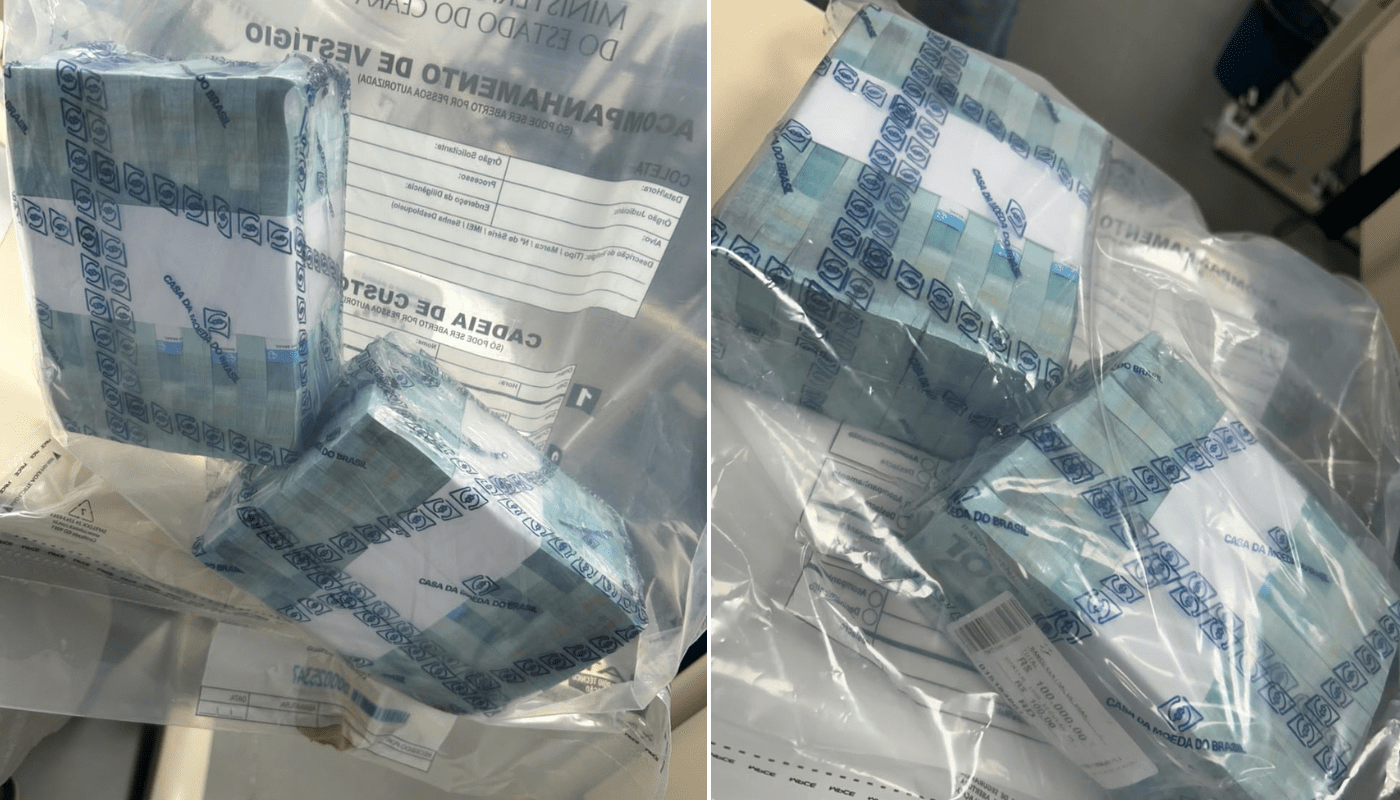 Operação do MPCE/Gaeco cumpre mandados contra investigados por fraude em licitações e apreende mais de R$ 430 mil em espécie