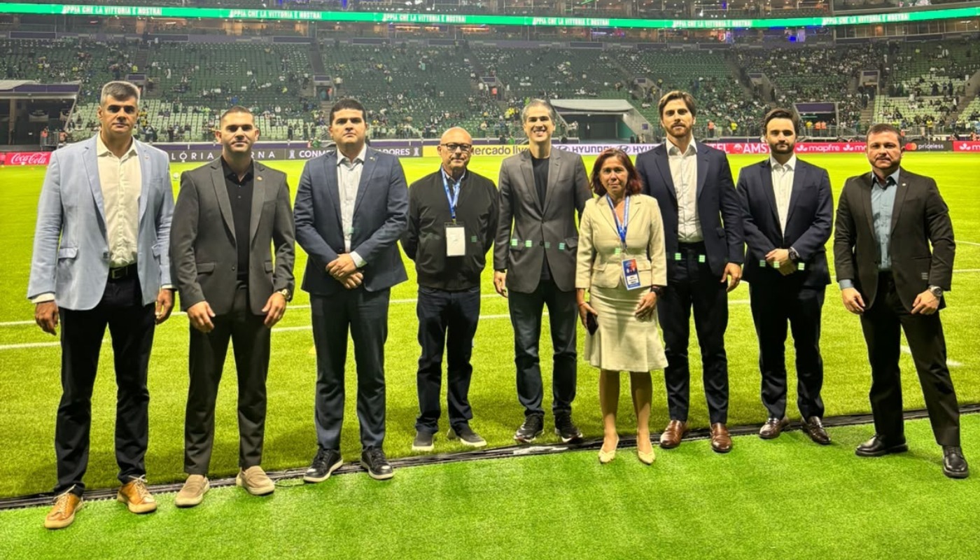 Comitiva do GNCOVE acompanha operação de segurança em jogo do Palmeiras realizado nesta quarta, em São Paulo
